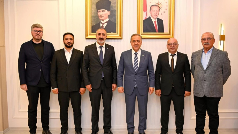 YTSO MECLİS DİVANI’NDAN VALİ USTA’YA ZİYARET