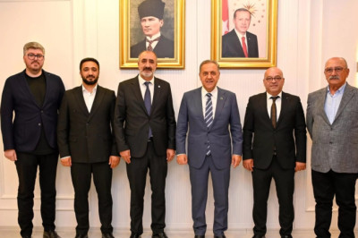 YTSO MECLİS DİVANI’NDAN VALİ USTA’YA ZİYARET