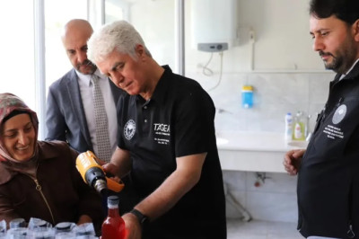 Bakanlık heyetinden enstitüde inceleme