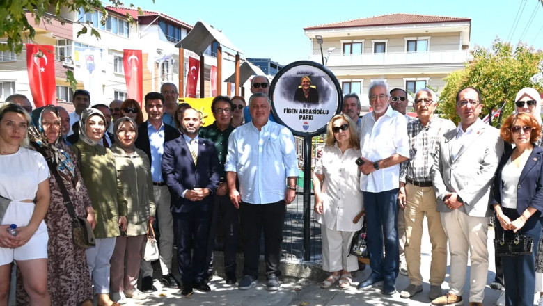 Figen Abbasioğlu’nun adı çocuk parkında yaşatılacak