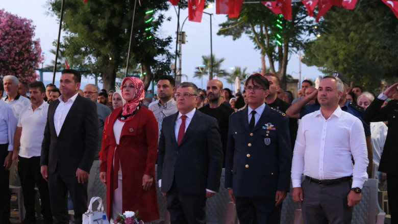 Çiftlikköy’de 15 temmuz etkinlikleri yapıldı