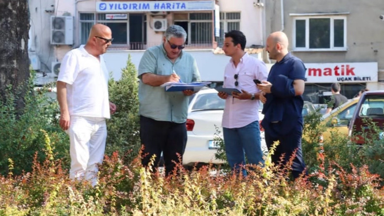 Mahaçkale Parkı’nda düzenleme öncesi son denetim