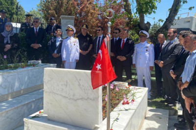 Yalova’da Şehitler Mezarları Başında Anıldı