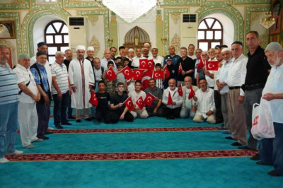 15 TEMMUZ ŞEHİTLERİ İÇİN MEVLİT OKUTULDU