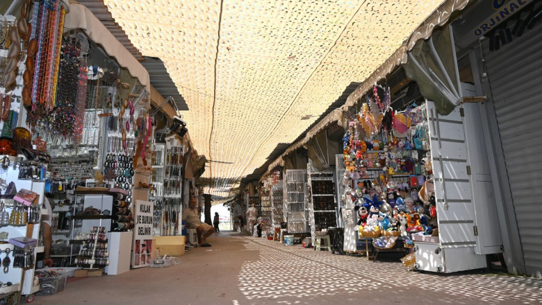 TAKICILAR ÇARŞISI DAHA KONFORLU HALE GETIRILDI