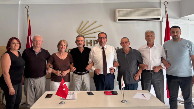 Doğancı'ya ilçe başkanlarindan tam destek