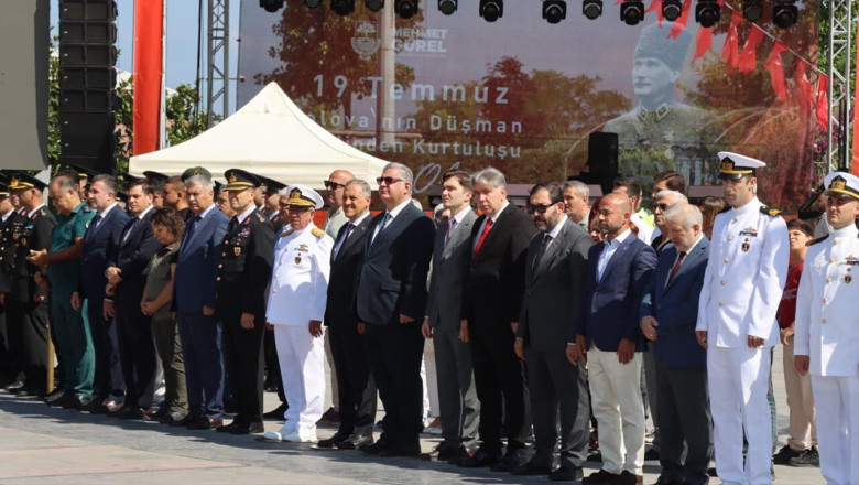 Yalova'nın Düşman İşgalinin Kurtuluşunun 105. Yılı Coşkuyla Kutlandı