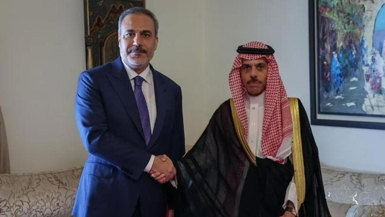 Ankara-Riyad hattında kritik temas! Bakan Fidan Suudi mevkidaşıyla görüştü