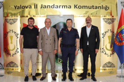 YTSO’DAN İL JANDARMA KOMUTANI ALTIN’A ZİYARET