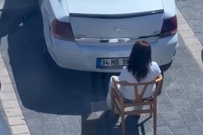 Yalova’da Tuhaf Olay! Sandalyeye Oturarak Park Etmesini Engelledi