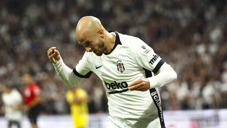 Cerny, Beşiktaş'ın Eyüpspor galibiyetinde ilk golü attı