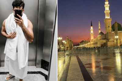 Komedyen Doğu Demirkol kutsal topraklarda: Umre ziyaretinden fotoğraflarını paylaştı