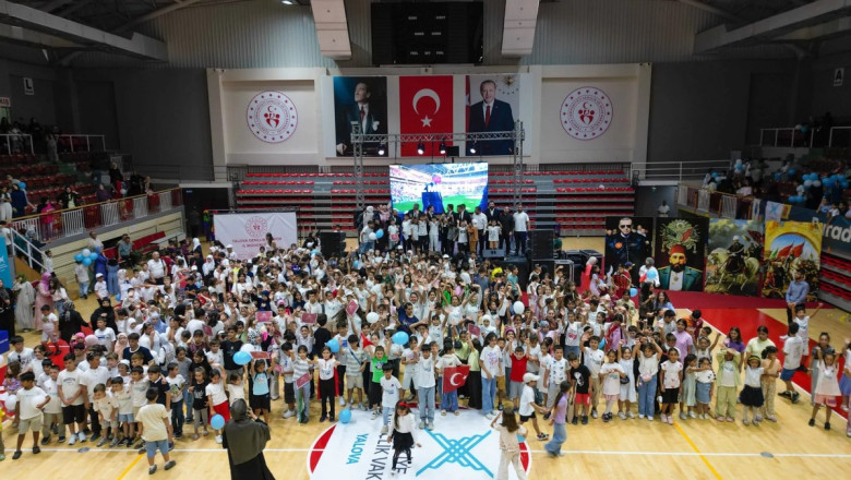 TÜGVA YALOVA’DA YAZ OKULU COŞKUYLA TAMAMLANDI