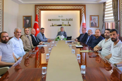 Bayburt OSB Altyapı Çalışmaları Vali Eldivan Başkanlığında Değerlendirildi