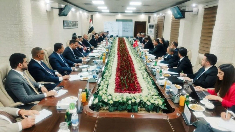 Türkiye ve Irak Kalkınma Yolu Projesi için Bağdat'ta Buluştu