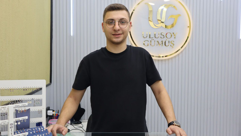 Genç Girişimciden Yalova’ya Yeni Gümüş Takı Mağazası