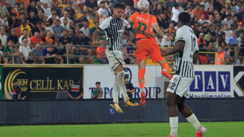 Alanyaspor, Beşiktaş'ı 1-0 Mağlup Etti