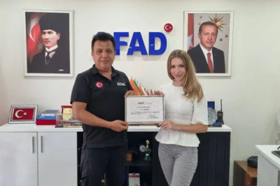 Otilia AFAD Eğitimine Katıldı