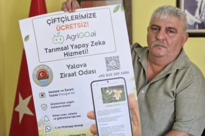 YALOVA TARIMINDA YAPAY ZEKA DÖNEMİ BAŞLADI