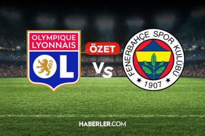 Lyon Fenerbahçe maç özeti ve golleri! (ÖZET) Lyon Fenerbahçe kaç kaç bitti, golleri kim attı?