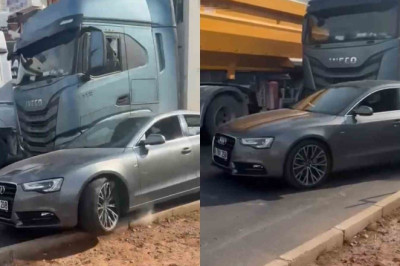 Mersin'de Tır ile Otomobil Arasında Yol Tartışması: Cam Kırma ve Kaçma