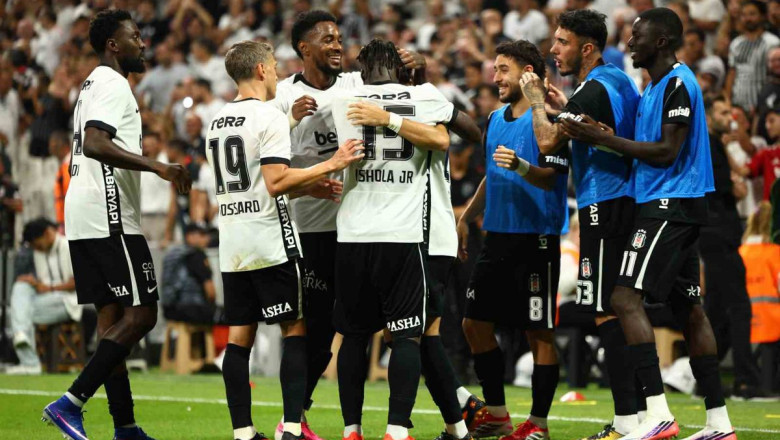 Beşiktaş evinde fırtına gibi: 6-2