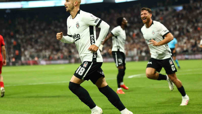 Cerny'nin Golü Beşiktaş'ı 6-2'lik Galibiyete Taşıdı: Çek Yıldız Sezonun 3. Golünü Attı