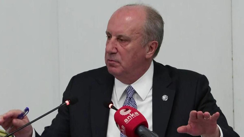 Muharrem İnce'den Yeni Parti’ye helal para mesajı