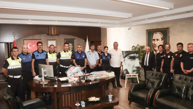 ZABITA HAFTASI’NDA PERSONELLERE ANLAMLI ZİYARET