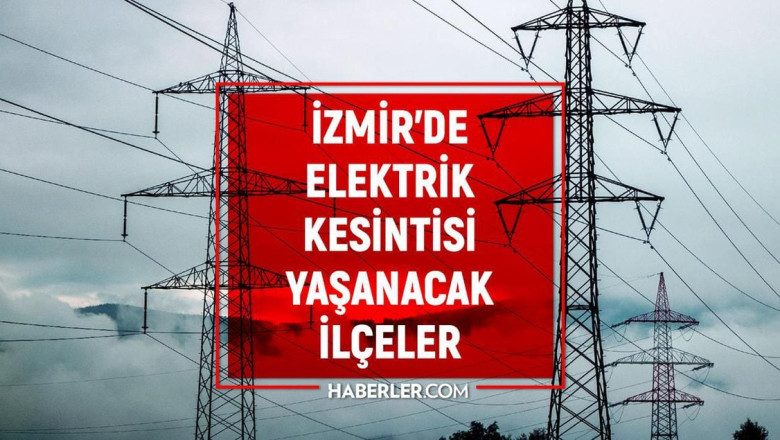 GEDİZ İzmir elektrik kesintisi! 4-5 Eylül 2026 İzmir'de elektrik ne zaman gelecek?