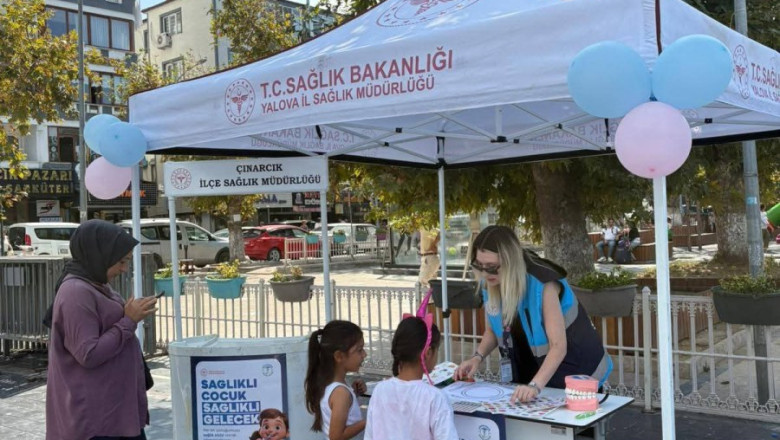 YALOVA’DA AŞI FARKINDALIĞI İÇİN STANTLAR KURULDU