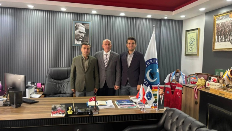MHP İL BAŞKANI DEVİREN’DEN TÜRKİYE KAMU-SEN’E ZİYARET