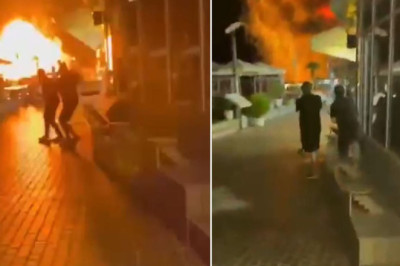 Rusya'nın tatil cennetinde alevler yükseldi! İnsansız deniz araçlarıyla vurdular