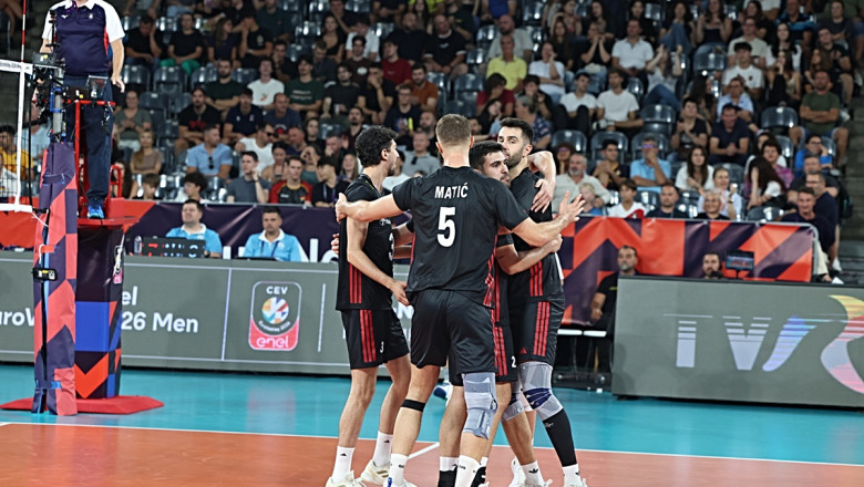 A Milli Erkek Voleybol Takımı, Almanya'ya 3-1 mağlup oldu