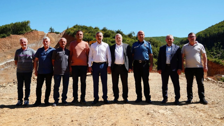 ARMUTLU’DA BARAJ ÇALIŞMALARI HIZLA SÜRÜYOR