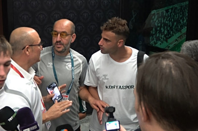 Deniz Türüç, TFF Temsilcisiyle tartıştı