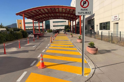 Yalova Eğitim ve Araştırma Hastanesinde Güvenli Ulaşım Düzenlemesi