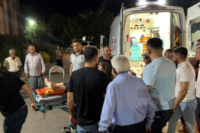 Otomobilin çarptığı yaya ağır yaralandı