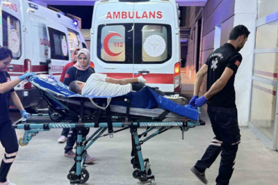 Adıyaman'da Eğriçay Parkı'nda kesici aletle kendine zarar veren şahıs yaralandı