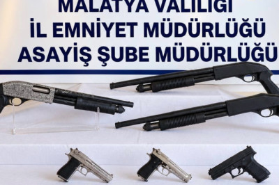 Malatya Yeşilyurt'ta iş yeri kurşunlama operasyonunda 6 şüpheliden 5'i tutuklandı