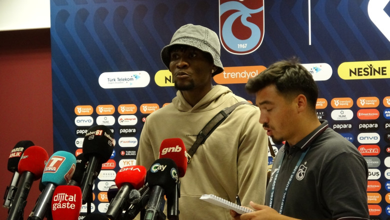 Trabzonsporlu Nwaiwu, 4-0'lık Galatasaray galibiyetinde Reis'i övdü
