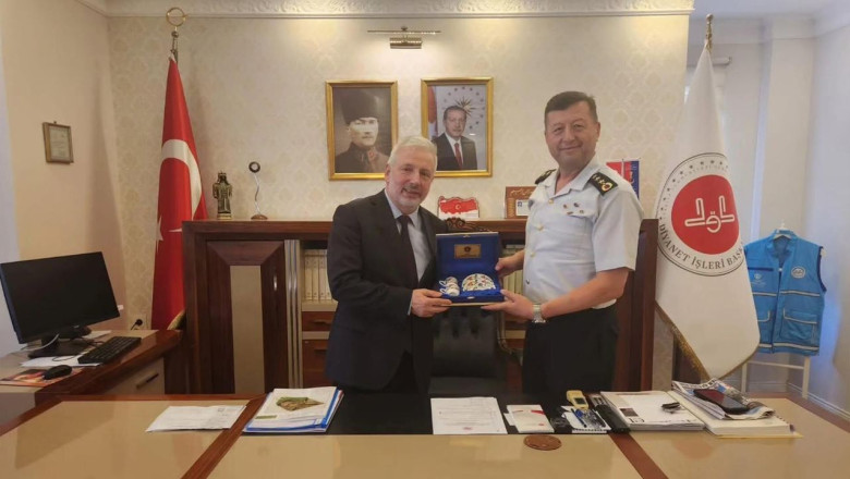 Yalova’da Protokolden İl Müftüsü Yılmaztürk’e Veda Ziyaretleri