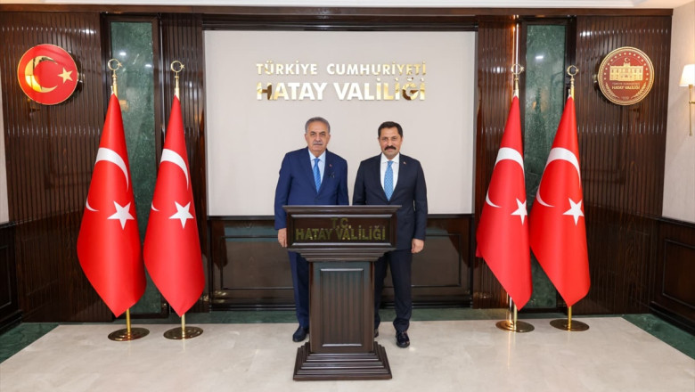 AK Partili Hayati Yazıcı, Hatay'da deprem sonrası yatırım çalışmalarını değerlendirdi