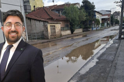 Mehmet Durmam Caddesi’nde Çamur Tepkisi