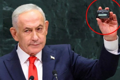 Netanyahu elindeki çağrı cihazıyla BM kürsüsünden tüm dünyayı tehdit etti