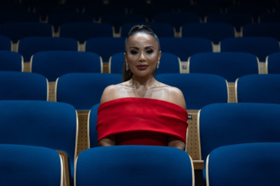 Soprano Ceylan Mira Balcı, ozan eserlerini opera sanatıyla Ankara'da seslendirdi