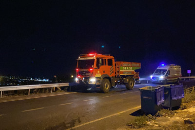 Kırklareli Lüleburgaz'da otluk alanda çıkan yangın yaklaşık 2 saatte söndürüldü