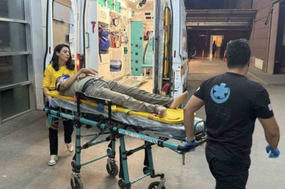Adıyaman'da motosikletin devrilmesi sonucu 1 kişi yaralandı, hastaneye kaldırıldı