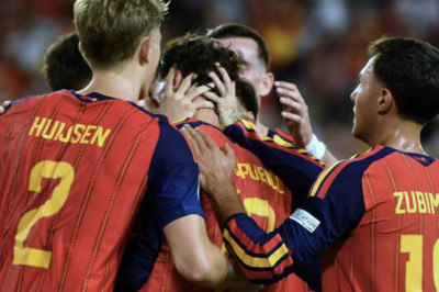 İspanya, UEFA Uluslar A Ligi'nde Hırvatistan'ı 4-1 yenerek grupta 2'de 2 yaptı