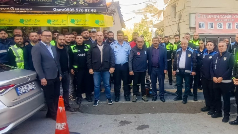 60 KİŞİLİK EKİPLE İKİ MAHALLEDE